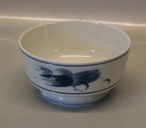 Cumulus  Bing & Grøndahl 574 RC Rund Salatskål / Ymerskål 16 cl 7 x 13.5 cm 
(045)