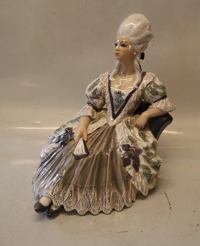 Dahl Jensen figur 1212 Rokokodame 29 cm