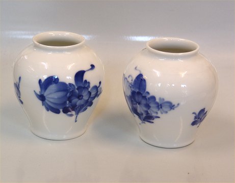 Klosterkælderen - Danish Porcelain Blue Flower braided Tableware 8257-10  Vase 11.5 cm * - Danish Porcelain Blue Flower braided Tableware 8257-10 Vase  11.5 cm *