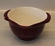 Kronjyden Randers 53 Bordeaux - vinrød skål 9 x 16.5 cm