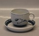 Korinth B&G  305 Kaffekop 8 x 6,2 cm og underkop (102)