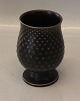 Aluminia kunstfajance RC Faience Aluminia Solbjerg 1689 Vase, pæreformet på lav 
fod 13 cm Nils Thorsson 1935
