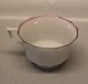 Palads  8608-1536 Kop og underkop ca 13.5 cm (072-073) Rød / pink ekstra kant