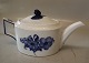 8119-10 Oval Tekande 14 x 27 cm Blå Blomst Flettet Kongelig Dansk Porcelæn