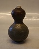 21397 Kgl. Vase Kalebas form 9.5 cm  Nils Thorsson August 1956 Kongelig Dansk Stentøj