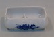 Kongelig Dansk Porcelæn Blå Blomst Flettet 8150-10 Todelt saltkar 10 x 7,5 cm
